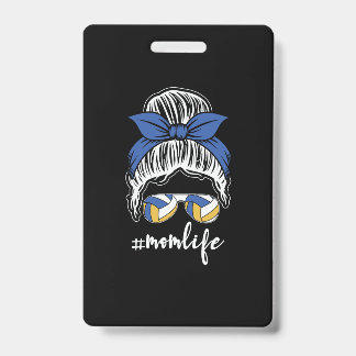 Volleyball Player | Volleyball Mom Life Badge