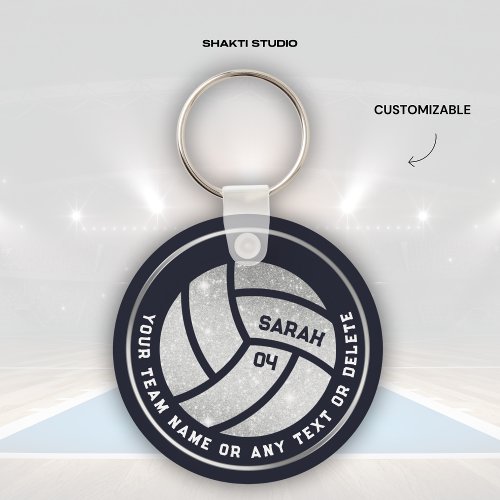 Volleyball Players Bag Keychain Sports Souvenir