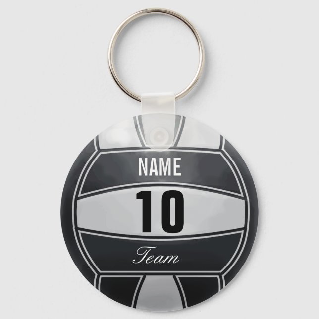 Volleyball Players Keychain (Front)