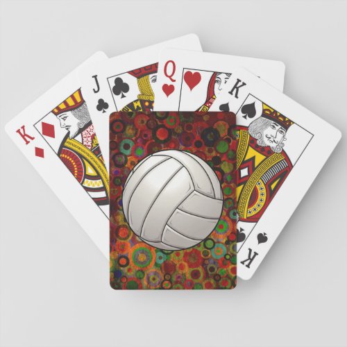 Volleyball Playing Cards