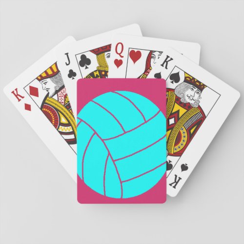 Volleyball Playing Cards