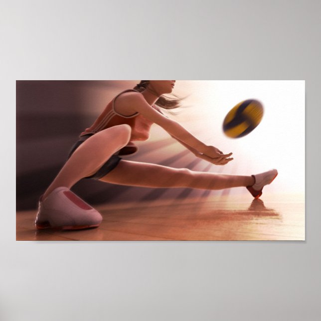 VolleyBall Poster (Front)