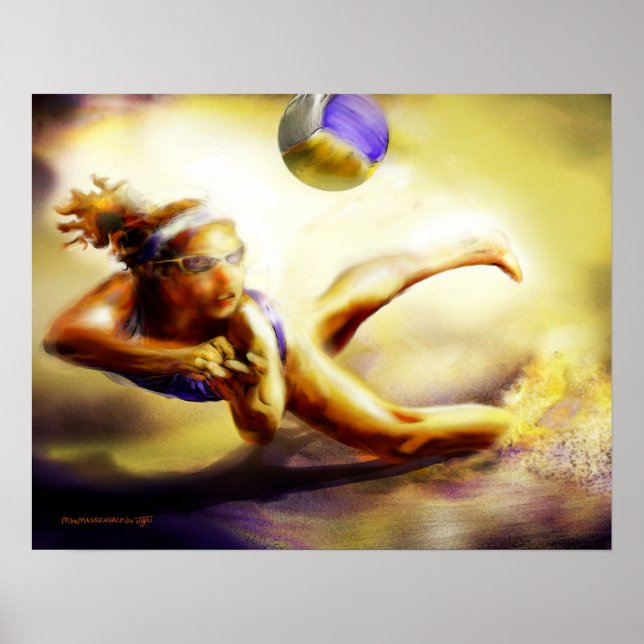 VolleyBall Poster (Front)