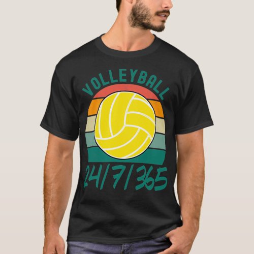 Volleyball Pro Player T_Shirt