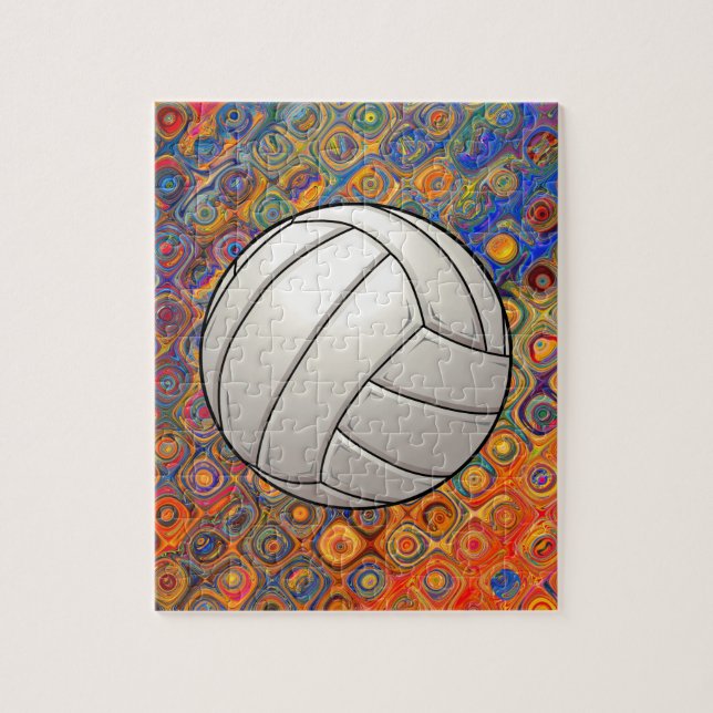 Volleyball Puzzle (Vertical)