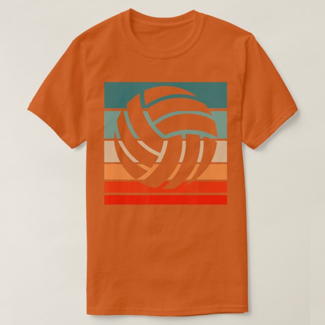 Volleyball Retro Style Vintage  T-Shirt (Design Front)