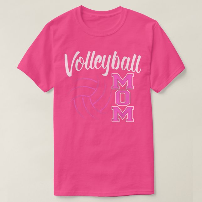 Volleyball s For Women Volleyball Mom t shirt  (Design Front)