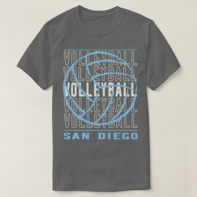 Volleyball San Diego T-Shirt (Design Front)