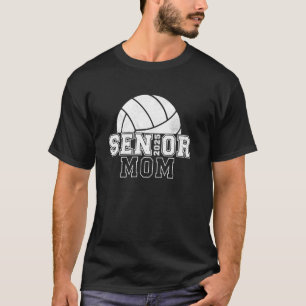 Volleyball Senior Mom 2025 Graduation Year T-Shirt