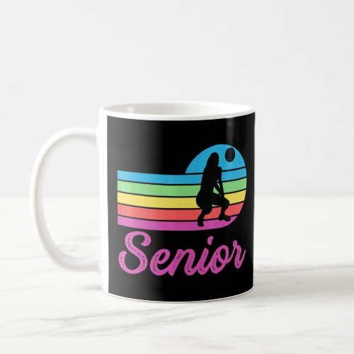 Volleyball Senior Night High School Girls 1  Coffee Mug