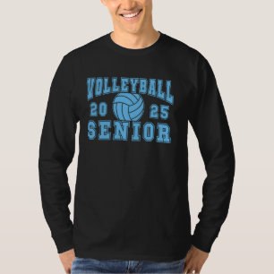 Volleyball Senior Night Volleyball Senior 2025 Gra T-Shirt
