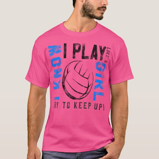 Volleyball Shirt For Girls - Teen Girls Volleyball (Front)