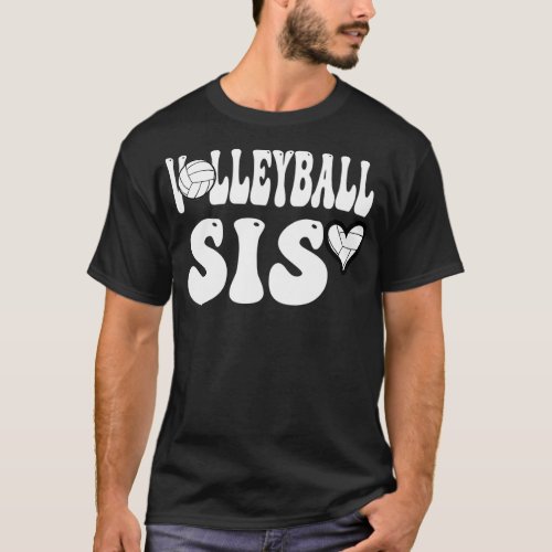 VOLLEYBALL SISTER VOLLEYBALL SIS 1 T_Shirt