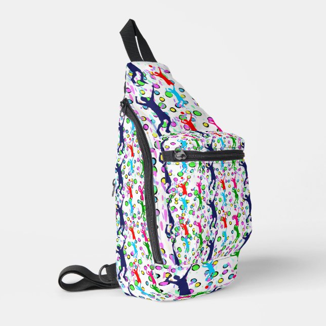 VOLLEYBALL  SLING BAG (Left Corner)