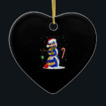 Volleyball Snowman Funny Christmas Pajamas Matchin Ceramic Ornament<br><div class="desc">This is a great Christmas gift. Your family,  friends or children will love this gift after you give it to them. Wishing you and your family and friends a Merry Christmas.</div>