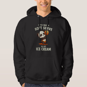 Volleyball Soft Serve  Baby Panda Volleyball Hoodie
