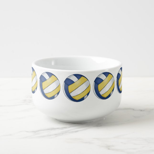Volleyball Soup Mug (Front)