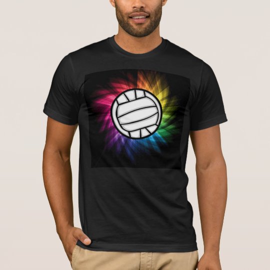 Volleyball; Spectrum T-Shirt