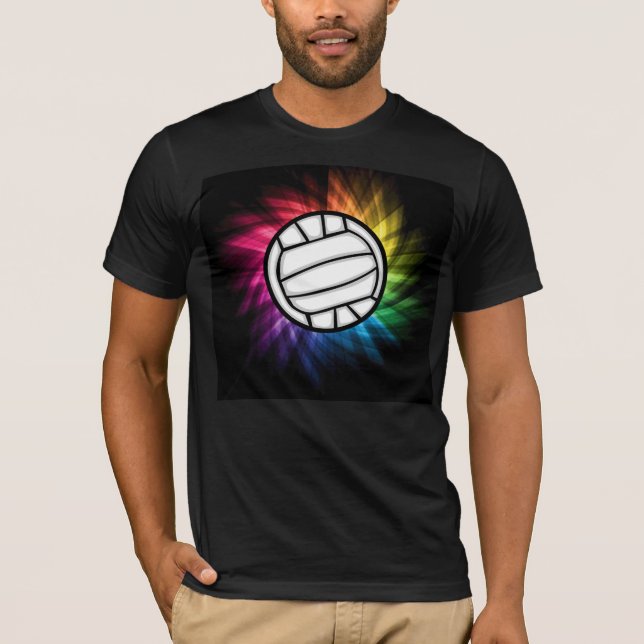 Volleyball; Spectrum T-Shirt (Front)