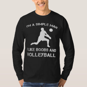 "Volleyball: Spike, Set, Laugh!" T-Shirt