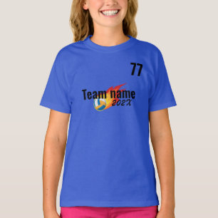volleyball Sport Team Field day Cheer Squad T-Shirt