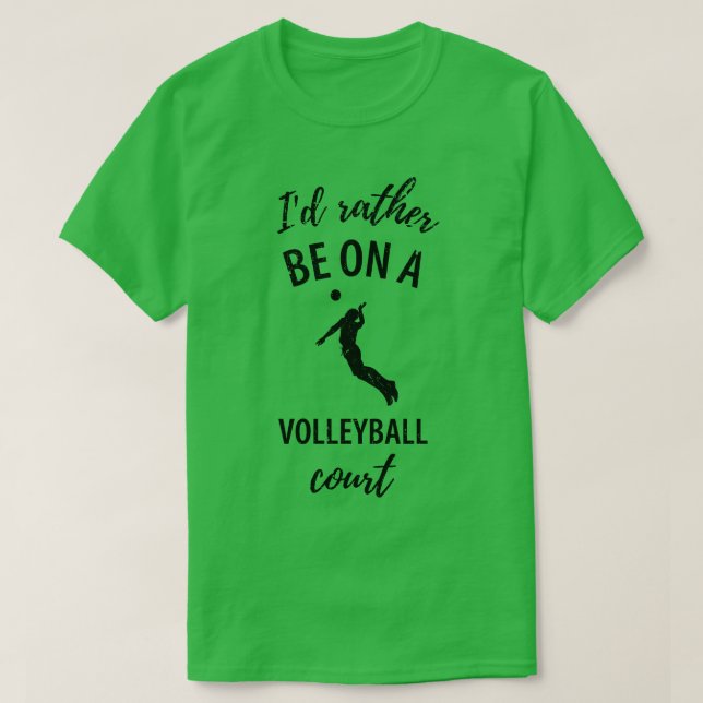 Volleyball Sport Team Play Gift 3 T-Shirt (Design Front)