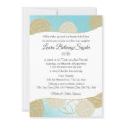 Volleyball Sports Bat Mitzvah Blue and Gold