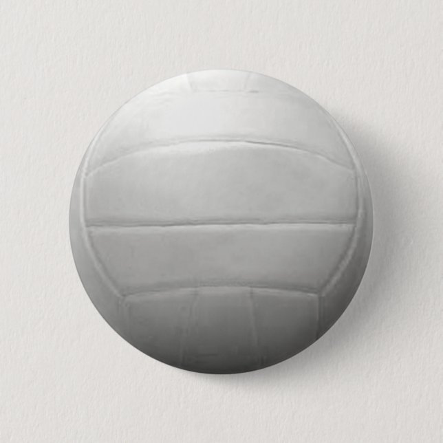 VOLLEYBALL SPORTS FUN BEACH SUMMER BALLS GRAPHICS BUTTON (Front)