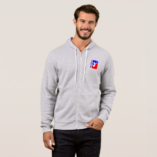 Volleyball Sports   Men's Full-Zip Hoodie
