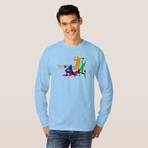 Volleyball Sports Men's Long Sleeve T-Shirt
