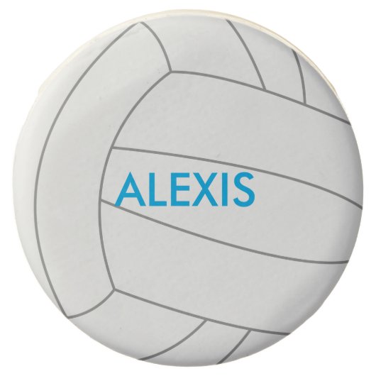Volleyball Sports Themed Birthday Chocolate Covered Oreo (Front)