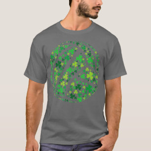Volleyball St Patricks Day Shamrock Clover Irish G T-Shirt