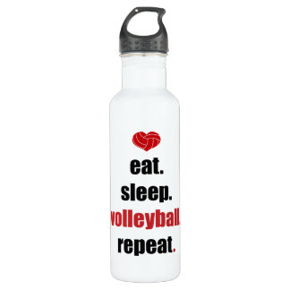 volleyball stainless steel water bottle