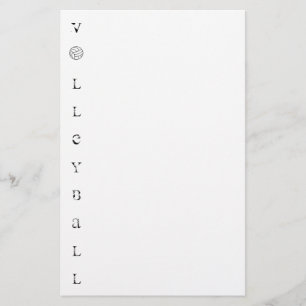 Volleyball Stationery