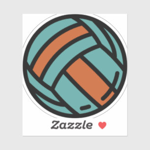 volleyball sticker