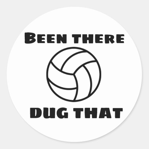 Volleyball Sticker