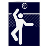 Volleyball Symbol Card (Front)