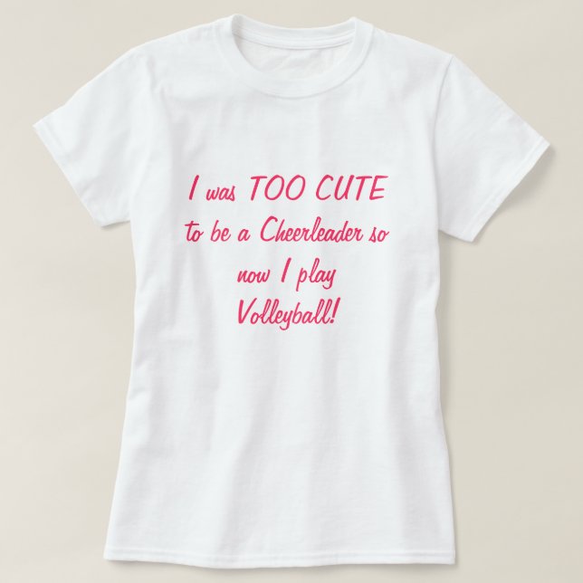 Volleyball t-shirt (Design Front)