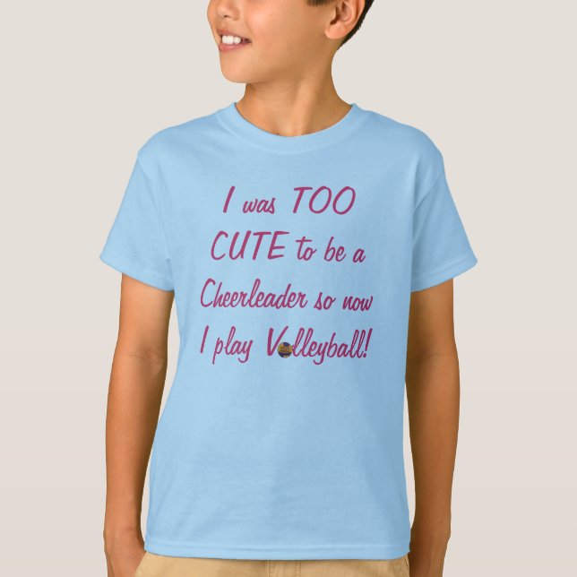 Volleyball T-shirt (Front)