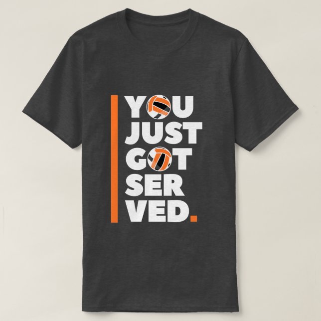 Volleyball  T-Shirt (Design Front)