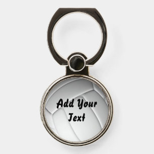 Volleyball Team Ball Coach Phone Ring Stand