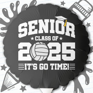 Volleyball Team Class 2025 Graduation Senior 2025 Balloon