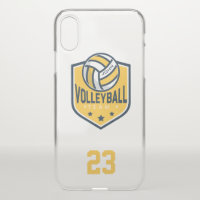 Volleyball Team. Custom Player Name & Number.