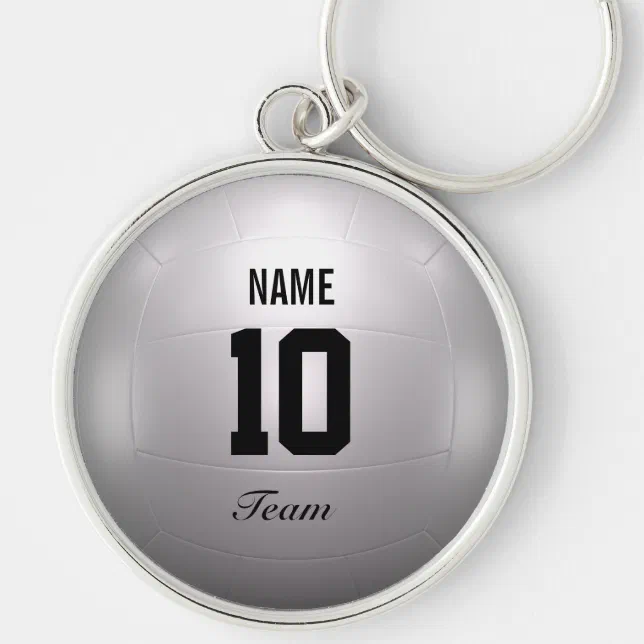 Volleyball Team Keychain Zazzle