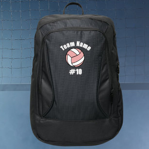 Volleyball Team Name Custom Sports Backpack