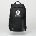 Volleyball Team Name Jersey Number Custom Sports Adidas Backpack