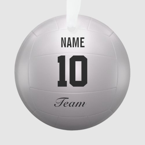 Volleyball Team Ornament