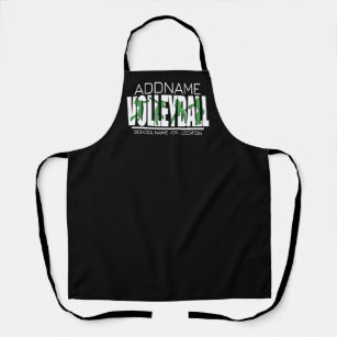 Volleyball Team Player ADD NAME School Top Athlete Apron