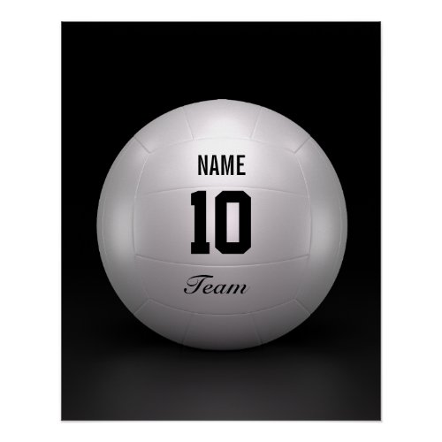 Volleyball Team Poster