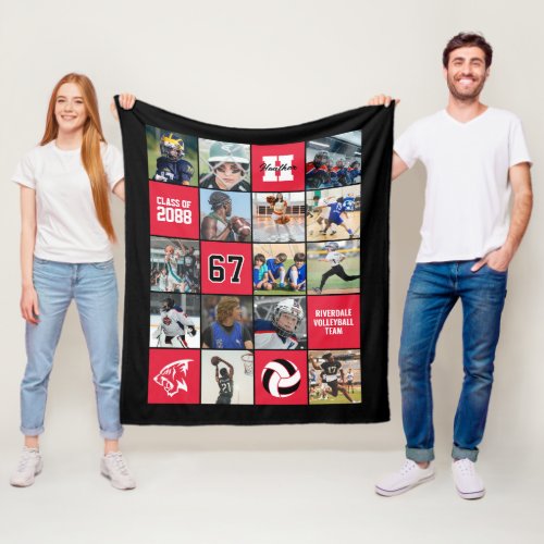 Volleyball Team Senior Night Gift Custom Color